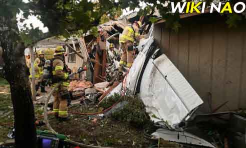On October 3 2023 a home on Cedar Street in Newberg was struck by a single-engine plane